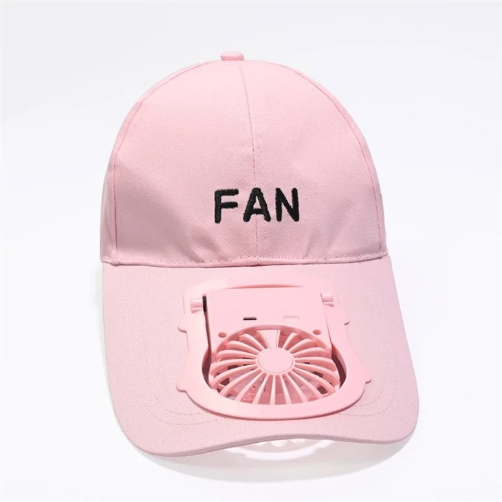 Cooling Baseball Cap With Built-in Fan
